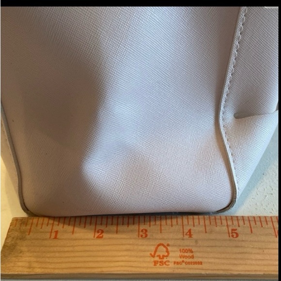 Vince Camuto blush pink large tote double handles cut out design - Picture 14 of 16